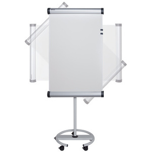 MAUL Chevalet de conférence, pied rond, gris