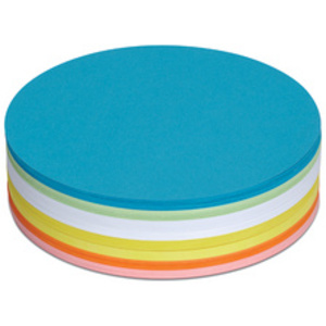 MAUL Carte de présentation, rond, diamètre: 95 mm, assorti