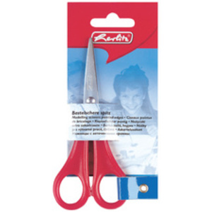 herlitz Ciseaux de bricolage, pointu, longueur: 133 mm