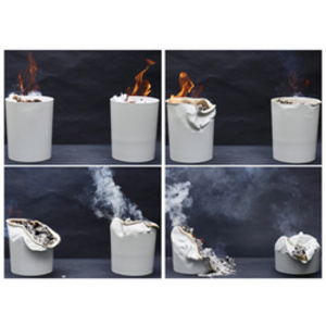 dm-folien Sac poubelle avec poignée, 35 litres