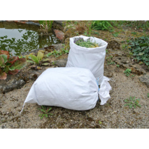 dm Sac de ramassage en PP, (L)500 x (H)800 mm, blanc