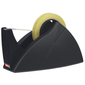 tesa Dévidoir de bureau Easy Cut Professional, noir