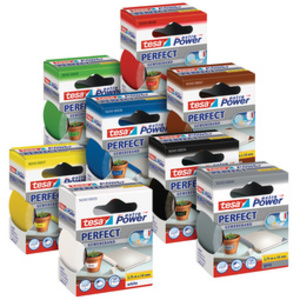 tesa Ruban adhésif toilé, 38 mm x 2,75 m, vert