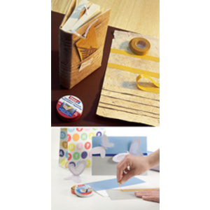 tesa Ruban adhésif de bricolage double face, 15 mm x 10 m