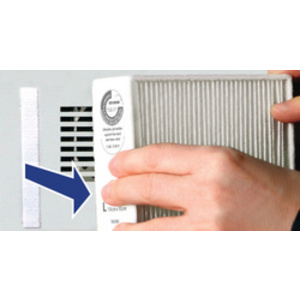 tesa Filtre anti-poussière 'CLEAN AIR', 140 x 70 mm, M