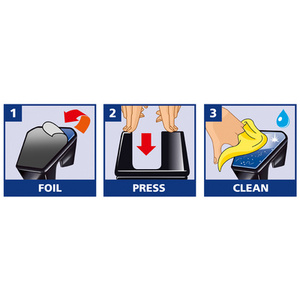 tesa Dévidoir de bureau Smart ecoLogo, équipé, noir