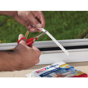 tesa Moll CLASSIC Calfeutrage caoutchouc Profil P, blanc