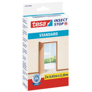 tesa Moustiquaire STANDARD portes, 2 pièces,anthracite