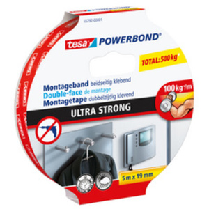 tesa Adhésif double face de montage Powerbond Ultra Strong