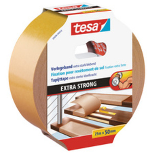tesa Adhésif extra fort pour revêtement de sol, 50 mm x 5 m