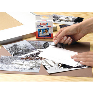tesa Photo Pastilles adhésives pour photos, blanc, fixation