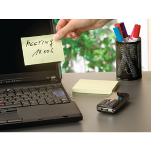 tesa Bloc cube avec notes adhésives Office Notes, 75 x 75 mm