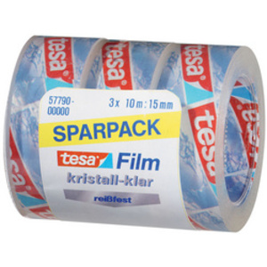 tesa Film Ruban adhésif, 15 mm x 33 m, transparent