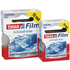 tesa Film Ruban adhésif, PACK ECO!, 15 mm x 10m, transparent