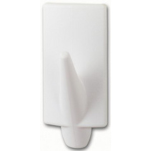 tesa Powerstrips Crochet adhésif SMALL, tendance, blanc