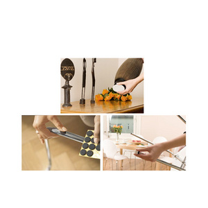 tesa Protect Patin en feutrine, diamètre: 18 mm, marron