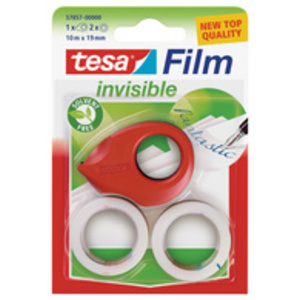tesa Mini dévidoir + 2 x ruban adhésif tesa Film transparent