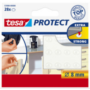 tesa Protect Pastilles anti-glisse et de protection, rond