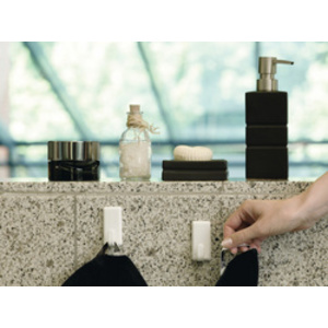 tesa Powerstrips Crochet adhésif LARGE classic, blanc