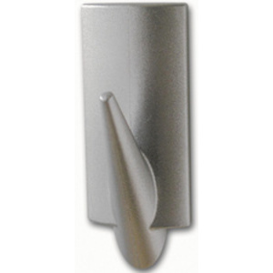 tesa Powerstrips Crochet adhésif LARGE, tendance, chromé