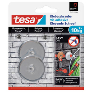 tesa Vis adhésive pour brique, rond, 5,0 kg
