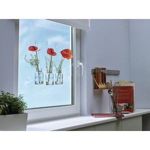 tesa Powerstrips Crochet adhésif pour verre, transparent