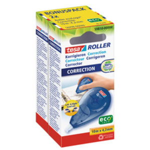 tesa ecoLogo Roller de correction jetable Sideway Roller, 1