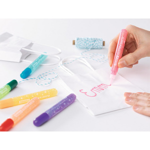 tesa Colle à paillette 'déco scintillante', tube, 6 x 10 g