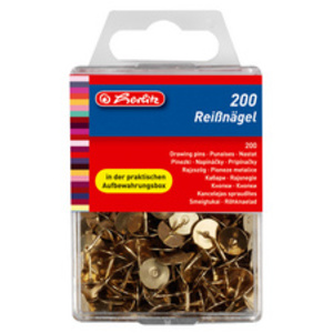 herlitz Punaises, diamètre: 9,5 mm, assorti