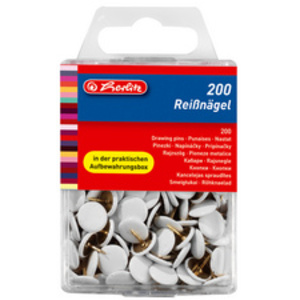 herlitz Punaises, en laiton, diamètre: 9,0 mm