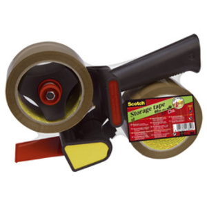 Scotch Dévidoir 309R2D pour ruban adhésif d'emballage, noir  - 45900