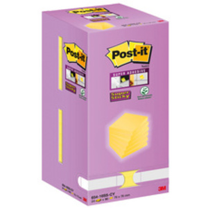 Post-it Bloc-note Super Sticky Notes, 76 x 76 mm, Tower