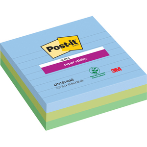 Post-it Bloc-note adhésif Super Sticky Notes, 101 x 101 mm