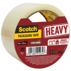 3M Scotch Ruban adhésif d'emballage SECURE SEAL, 50 mm x 50m