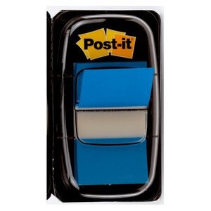 Post-it Marque-pages Index, 25,4 x 43,2 mm, bleu  - 27525