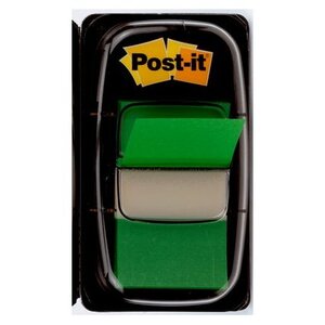 Post-it Marque-pages Index, 25,4 x 43,2 mm, vert  - 343579