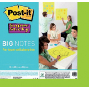 Post-it Grandes notes adhésives Super Sticky, 279 x 279 mm