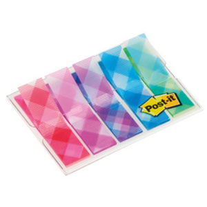 Post-it Marque-pages Index mini, 11,9 x 43,2 mm, Carnaval