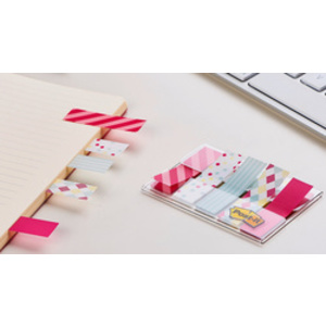 Post-it Marque-pages Index mini, 11,9 x 43,2 mm, Carnaval