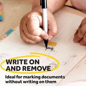 Post-it Marque-pages Index Strong en étui, 16 x 38 mm