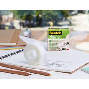 3M Scotch Ruban adhésif Magic 900, 19 mm x 33 m, paquet de 9