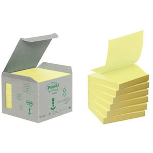 Post-it Bloc-note adhésif Recycling Z-Notes, 76 x 76 mm