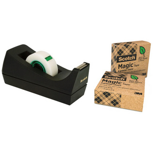 Scotch Dévidoir de ruban adhésif C38, 14 rouleaux incl.,noir