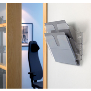 DURABLE Porte-brochures mural 'FLEXIPLUS 2', A5, transparent