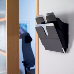 DURABLE Set de porte-brochures mural 'FLEXIPLUS 2', A4