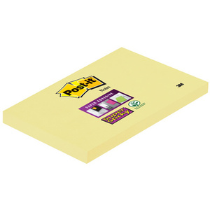 Post-it Bloc-note adhésif Super Sticky Notes, 127 x 76 mm  - 21729