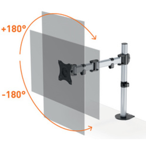 DURABLE Support SELECT pour 1 écran, pince