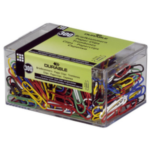 DURABLE trombones, gaine en plastique, en couleur, 26 mm