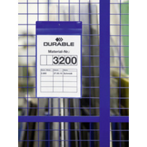 DURABLE Pochette aimantée, A4 portrait, bleu