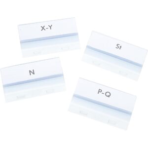 DURABLE Cavalier plastique dossiers suspendus, transparent